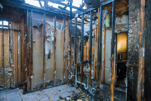 Professional Fire Damage Removal technician working in Haskell, AR